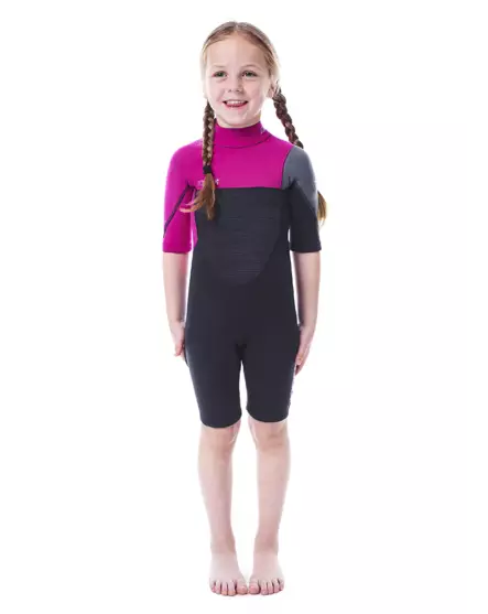 JOBE Boston Shorty 2mm lasten märkäpuku pinkki 2XL (153-164cm) - Duell venetarvikkeet - 133858 - 1
