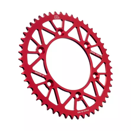 JT Takaratas Alumiini 7075 T6 Punainen JTA210.50RED - Duell MP varaosat ja tarvikkeet - 118388 - 1