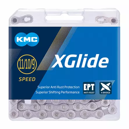 Ketju KMC X-Glide EPT Cues 126L - Duell polkupyörien varaosat ja tarvikkeet - 9078 - 1