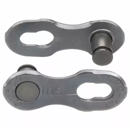 Ketjulukko KMC MissingLink 10NR EPT Silver ShimanoCampag. Sram 2 kpl/pkt - Duell polkupyörien varaosat ja tarvikkeet - 8758 - 1