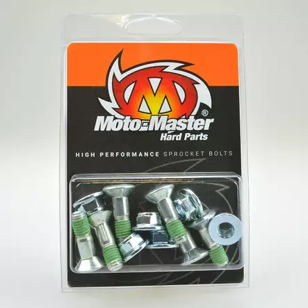 Moto-Master Rattaan kiinnityspultit Euro: 6x M8-26mm Torx head bolt thread patc - Duell MP varaosat ja tarvikkeet - 120338 - 1