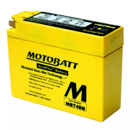 Motobatt MBT4BB akku - Duell muut varaosat ja tarvikkeet - 131358 - 1