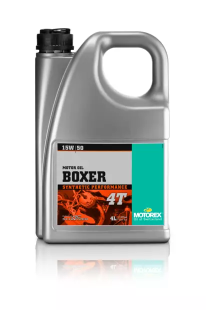 Motorex Boxer 4T 15W/50 4 ltr (4) - Duell öljyt ja muut nesteet - 63028 - 1