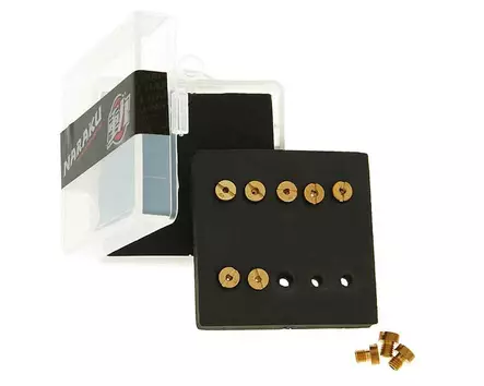 Naraku Suutinlajitelma 5mm #90 - #108 (10 kpl) Yhteensopiva: Dellorto - Duell mopojen varaosat ja tarvikkeet - 115568 - 1