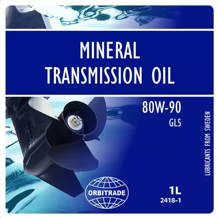 Orbitrade Gear oil mineral 80W-90 210L - Duell venetarvikkeet - 136988 - 1