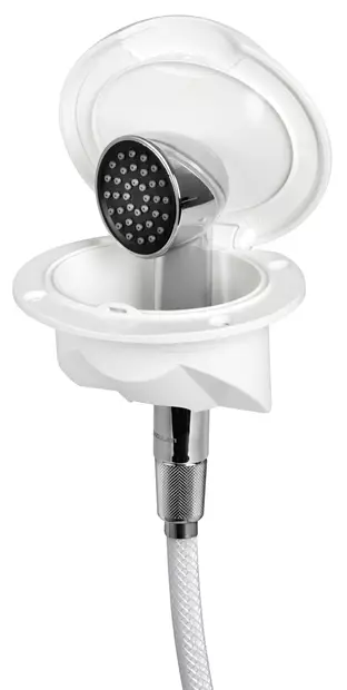 Osculati Nuvola deck shower w/Keji shower nylon hose 4m - Duell venetarvikkeet - 6898 - 1