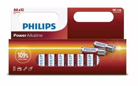 Philips Paristo LR6/ AA Power Alkaline B12 (12pcs) - Duell muut varaosat ja tarvikkeet - 136868 - 1