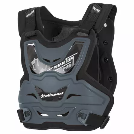 Polisport Chest protector Phantom PRO Nardo Grey/black FIM (10) - Duell MP varaosat ja tarvikkeet - 131988 - 1