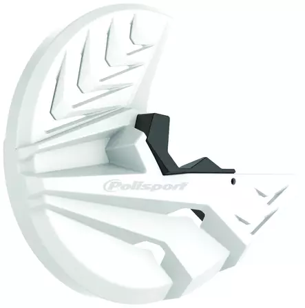 Polisport Disk w/botto fork prot SX/-F(07-14)EXC/-F(07-15)TE/FE(14-15) white/bl - Duell MP varaosat ja tarvikkeet - 129588 - 1