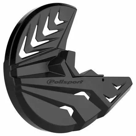 Polisport Disk with bottom fork prot Honda CRF450R(10-14) black/black (8) - Duell MP varaosat ja tarvikkeet - 129548 - 1