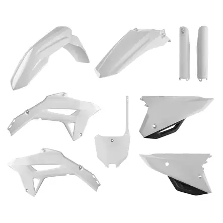 Polisport Full Kit CRF450 21-24 CRF250R 22-24 White (1) - Duell MP varaosat ja tarvikkeet - 129408 - 1