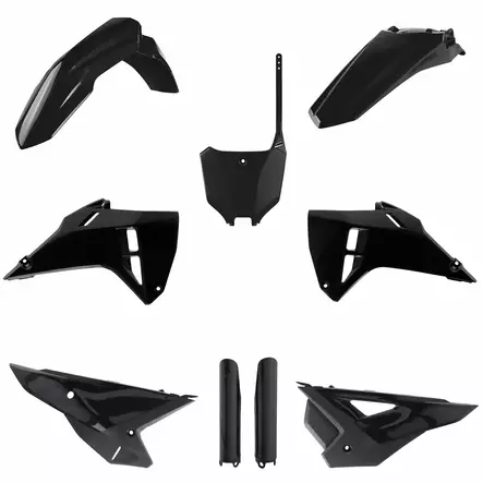 Polisport Full Kit CRF450R 25-.. CRF250R 25-.. Black (1) - Duell MP varaosat ja tarvikkeet - 129398 - 1