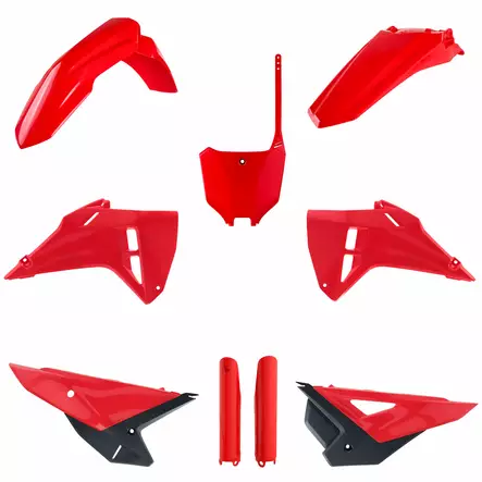 Polisport Full Kit CRF450R 25-.. CRF250R 25-.. OEM Color Red (1) - Duell MP varaosat ja tarvikkeet - 129448 - 1