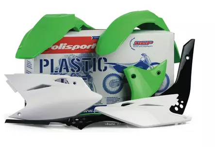 Polisport plastic kit KX250F 13-15 black - Duell MP varaosat ja tarvikkeet - 129138 - 1