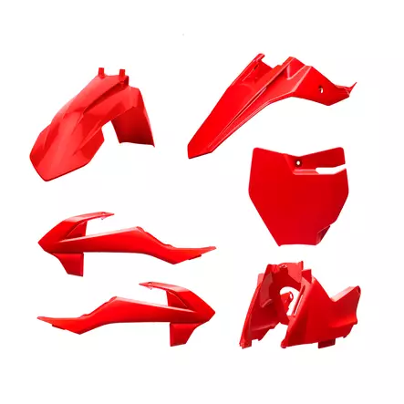 Polisport Plastic Kit MC 65 (21-23) SX65(16-23) RED (1) - Duell MP varaosat ja tarvikkeet - 129948 - 1