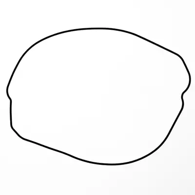 ProX Clutch Cover Gasket CR250 '02-07 - Duell MP varaosat ja tarvikkeet - 81348 - 1