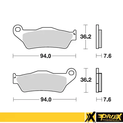 ProX Jarrupalasarja Eteen KTM125/150/200/250/300/350/450/525/530 - Duell MP varaosat ja tarvikkeet - 80578 - 1