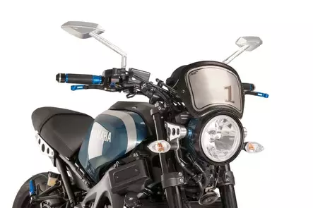 Puig Front Plate Yamaha Xsr900 16'-18'C/Carbon - Duell MP varaosat ja tarvikkeet - 91028 - 1