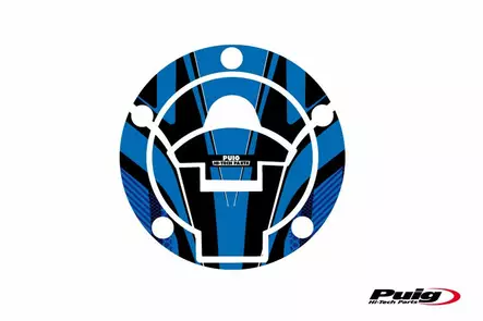 Puig Fuel Cap Cover Mod. Radical Yamaha C/Blue - Duell MP varaosat ja tarvikkeet - 91388 - 1