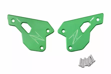 Puig Heel Plates Kawasaki Z900 23'- C/Green - Duell MP varaosat ja tarvikkeet - 95618 - 1