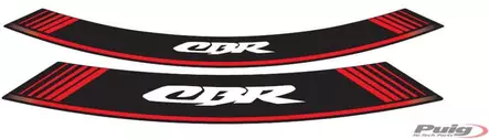 Puig Kit 8 Rim Strips Cbr C/Red - Duell MP varaosat ja tarvikkeet - 92788 - 1