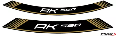 Puig Kit 8 Rim Strips Kymco Ak550 C/Gold - Duell MP varaosat ja tarvikkeet - 91068 - 1