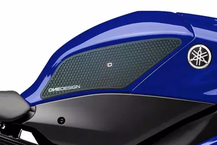 Puig Lateral Tank Pads Yamaha C/Black - Duell MP varaosat ja tarvikkeet - 99208 - 1