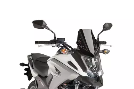 Puig Racing Screen Honda Nc750X 16'-18'C/Black - Duell MP varaosat ja tarvikkeet - 90578 - 1