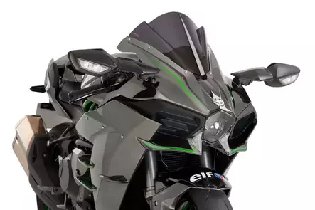 Puig Racing Screen Kawasaki Ninja H2/H2R 15'-22' C/Dark - Duell MP varaosat ja tarvikkeet - 92038 - 1