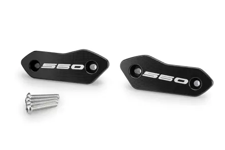Puig Rearview Mirror Caps Yamaha T-Max 560 25' C/Black - Duell MP varaosat ja tarvikkeet - 95098 - 1