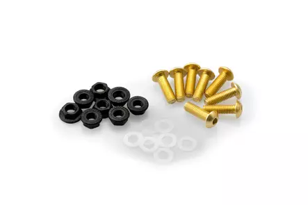 Puig Screw Kit C/Yellow - Duell MP varaosat ja tarvikkeet - 99458 - 1