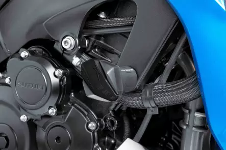 Puig spare rubbers for crash pads R12 C/Black - Duell MP varaosat ja tarvikkeet - 92208 - 1