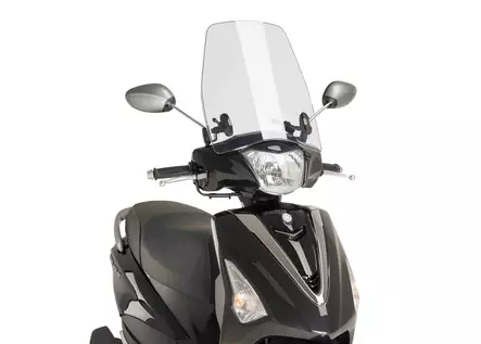 Puig Wind Mod.Urban Yamaha D'Elight 17-18'- C/Clear - Duell MP varaosat ja tarvikkeet - 89888 - 1