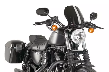 Puig Windshield New Generation Harley Sportster C/Black - Duell MP varaosat ja tarvikkeet - 90628 - 1