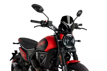 Puig Windshield New Generation Sport Ducati Scrambler I - Duell MP varaosat ja tarvikkeet - 96498 - 1