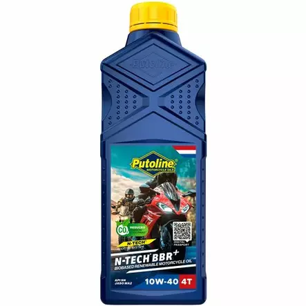 Putoline N-TECH® BBR+ 10W-40 1L (12) - Duell öljyt ja muut nesteet - 62028 - 1
