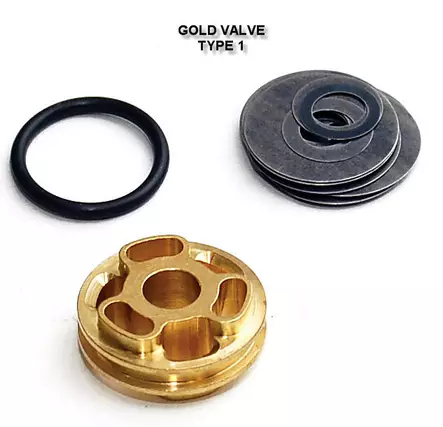 Race Tech Stötdämparventiler GoldValve 50x12mm SMGV5001 - Duell MP varaosat ja tarvikkeet - 68208 - 1