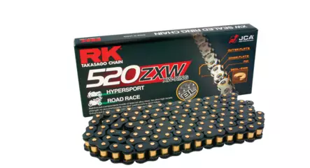 RK BL520 ZXW-rengasketju Black Scale - Duell MP varaosat ja tarvikkeet - 117128 - 1