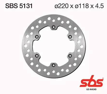 Sbs Jarrulevy Standard - Duell MP varaosat ja tarvikkeet - 122558 - 1