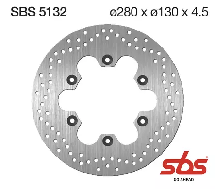 Sbs Jarrulevy Standard - Duell MP varaosat ja tarvikkeet - 122888 - 1