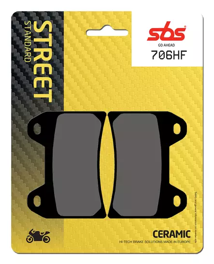 Sbs Jarrupalat Ceramic - Duell MP varaosat ja tarvikkeet - 123558 - 1
