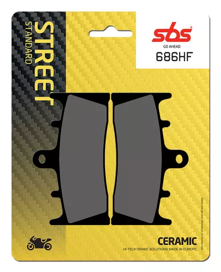 Sbs Jarrupalat Ceramic - Duell MP varaosat ja tarvikkeet - 123668 - 1