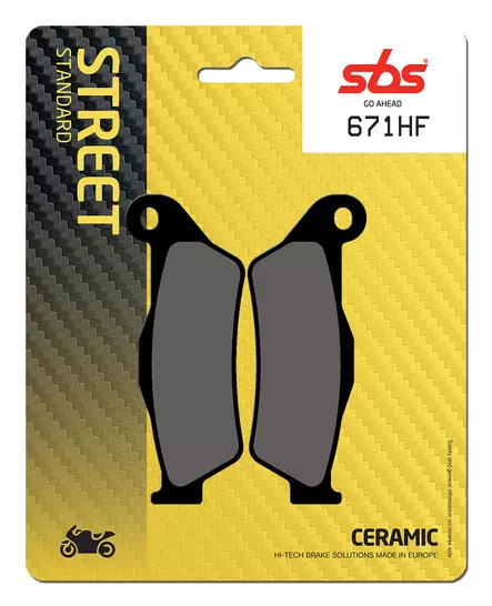 Sbs Jarrupalat Ceramic - Duell MP varaosat ja tarvikkeet - 123708 - 1