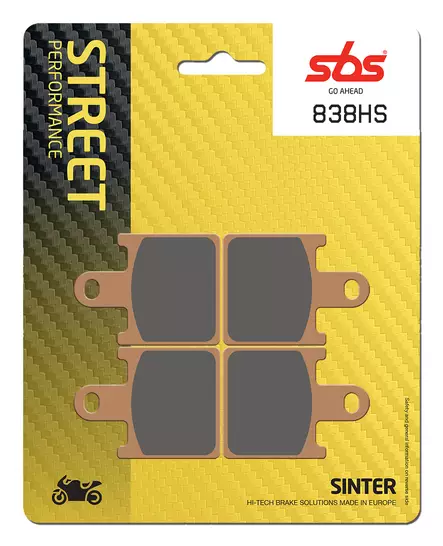 Sbs Jarrupalat Sintered - Duell MP varaosat ja tarvikkeet - 123158 - 1