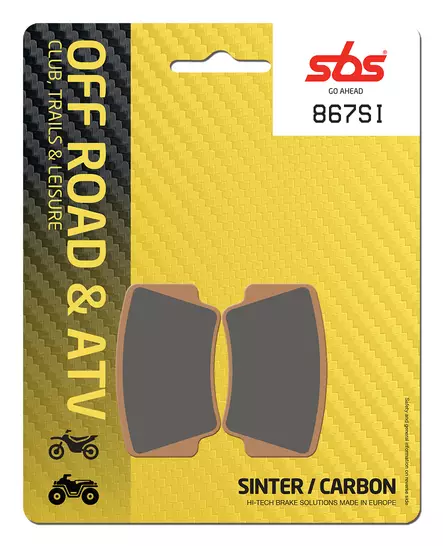 Sbs Jarrupalat Sintered Offroad - Duell MP varaosat ja tarvikkeet - 122138 - 1