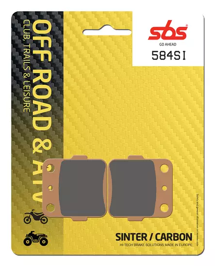 Sbs Jarrupalat Sintered Offroad - Duell MP varaosat ja tarvikkeet - 123478 - 1
