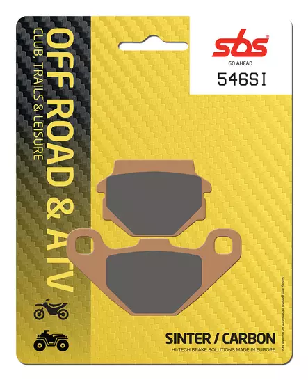 Sbs Jarrupalat Sintered Offroad - Duell MP varaosat ja tarvikkeet - 123958 - 1