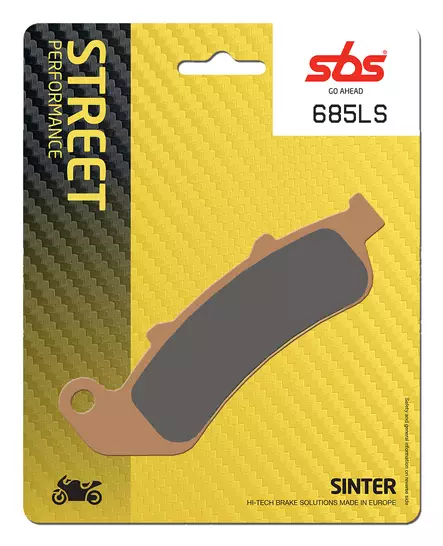 Sbs Jarrupalat Sintered Taakse - Duell MP varaosat ja tarvikkeet - 124058 - 1