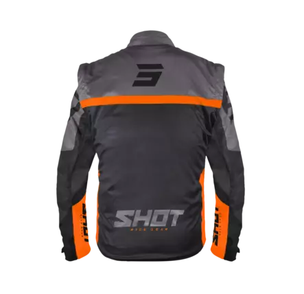 Shot Takki Softshell Lite 3.0 Musta/Oranssi, XS - Duell ajovarusteet - 57568 - 1