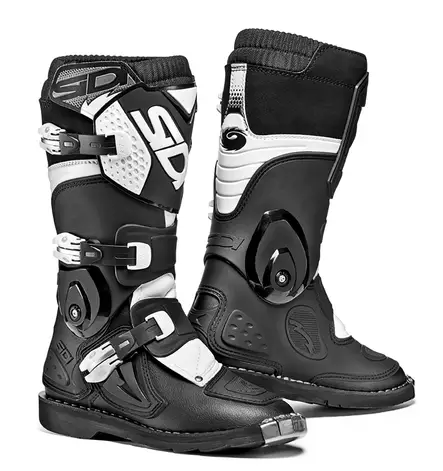 Sidi MX Saapas Flame Junior, musta/valkoinen 39 - Duell ajovarusteet - 47518 - 1
